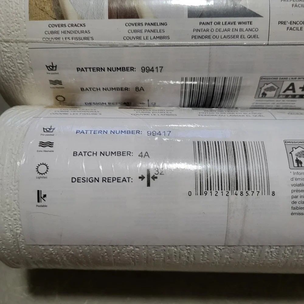 Brewster rolls paintable
